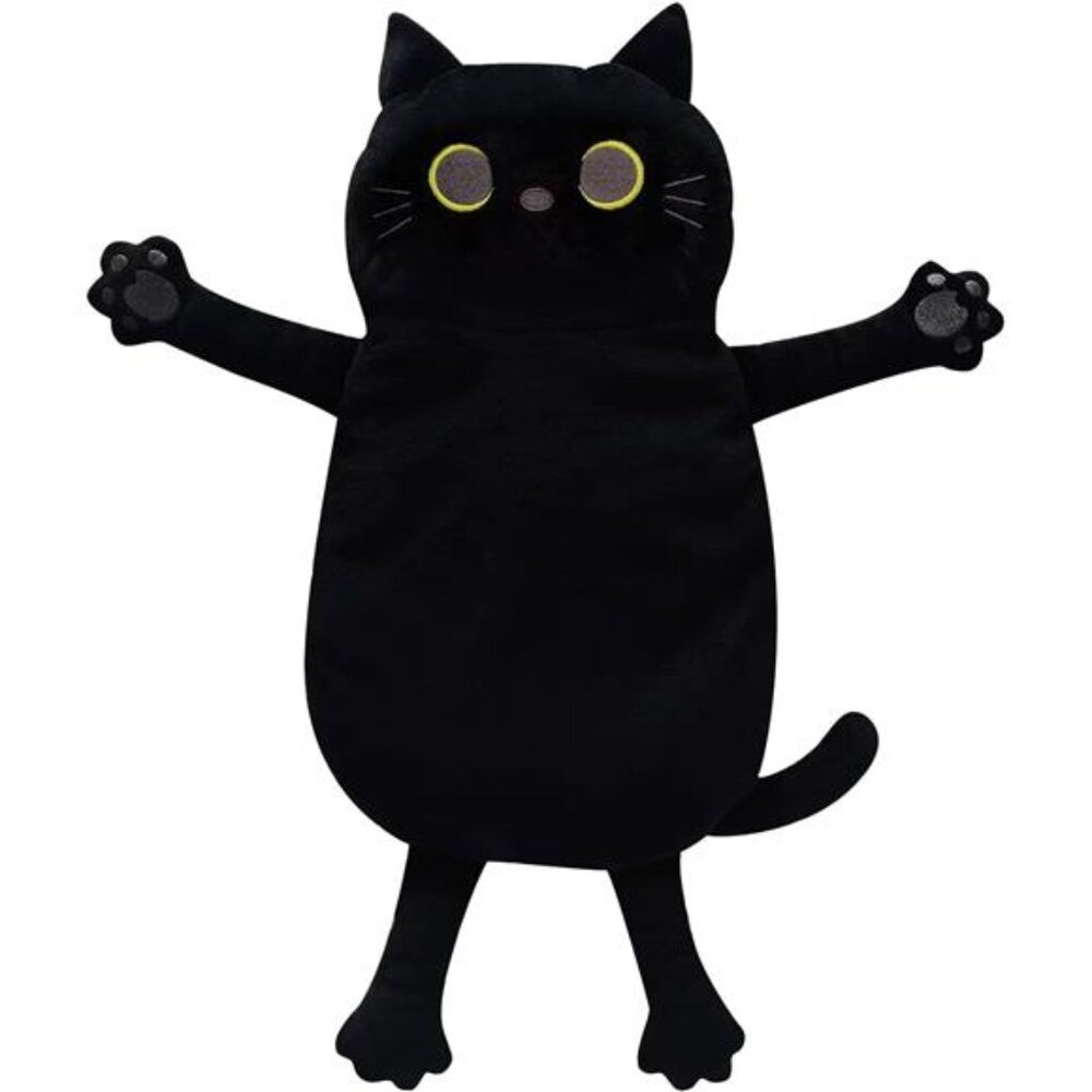 KITTY CAT Black Kitten Microwave Heating pad NWT Brand new MEOW Kitty Gift - Picture 7 of 7